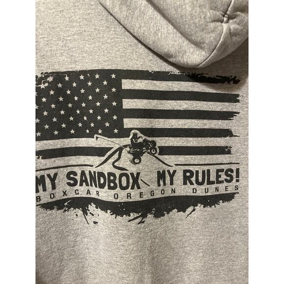 Oregon Dunes 'My Sandbox, My Rules' Pullover Hoodie - Picture 4 of 4